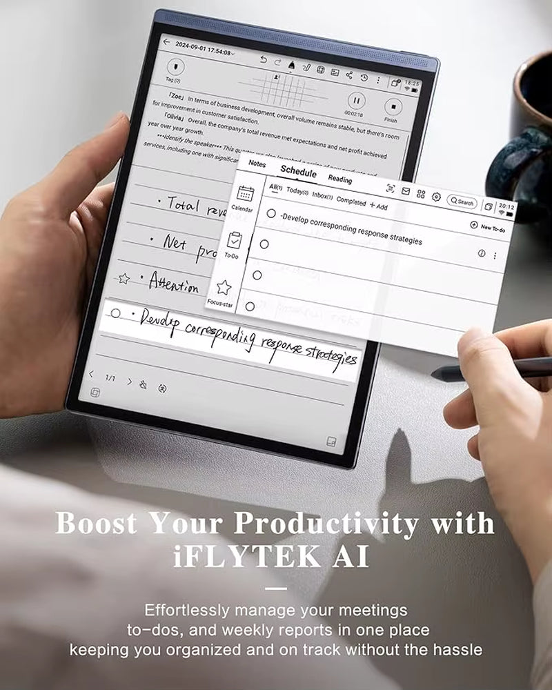  Smart E-Ink Notepad for Notes & Meetings and More!